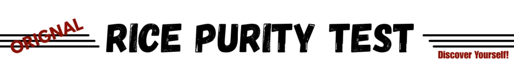 Orignal Rice Purity score