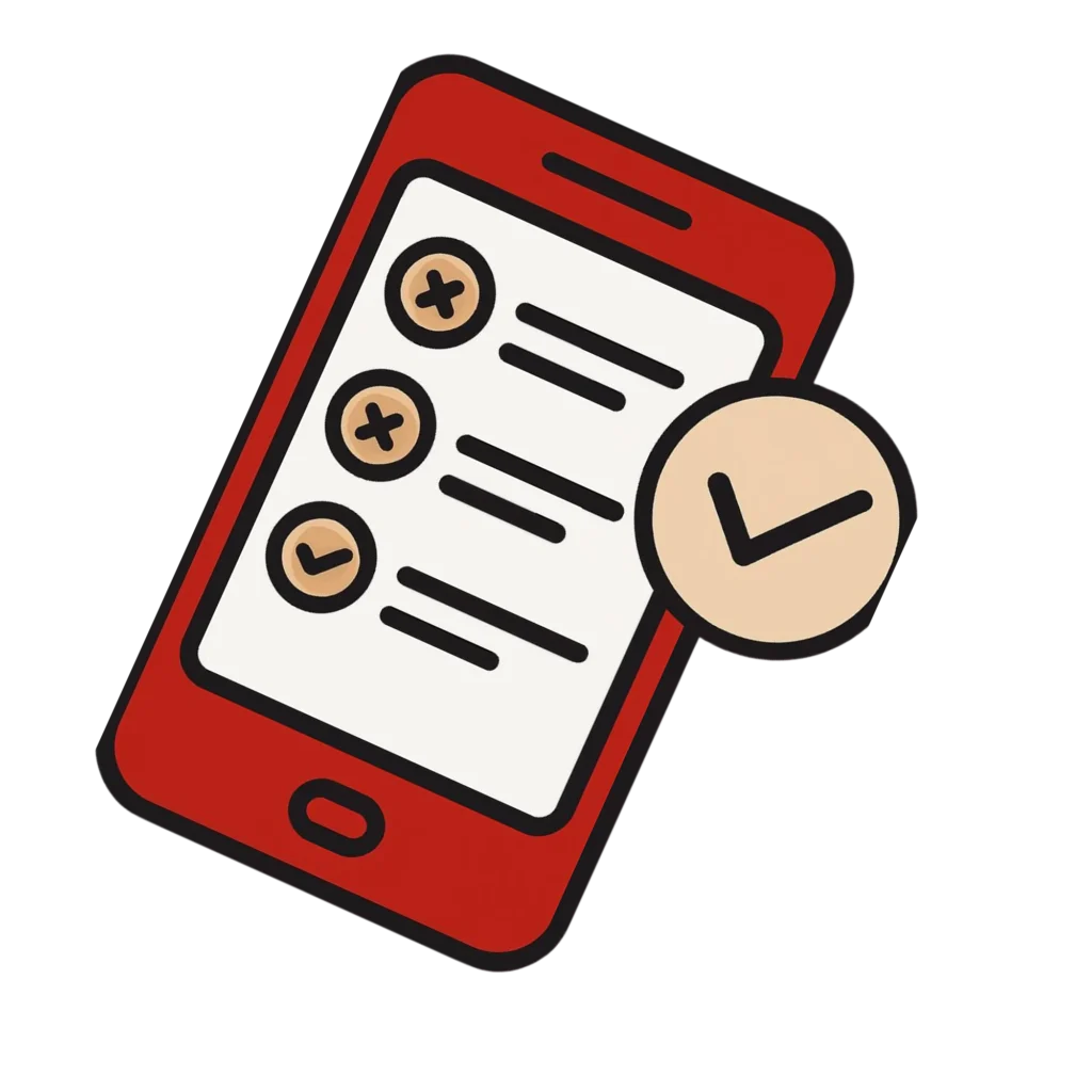 Rice Purity score fotter icon.