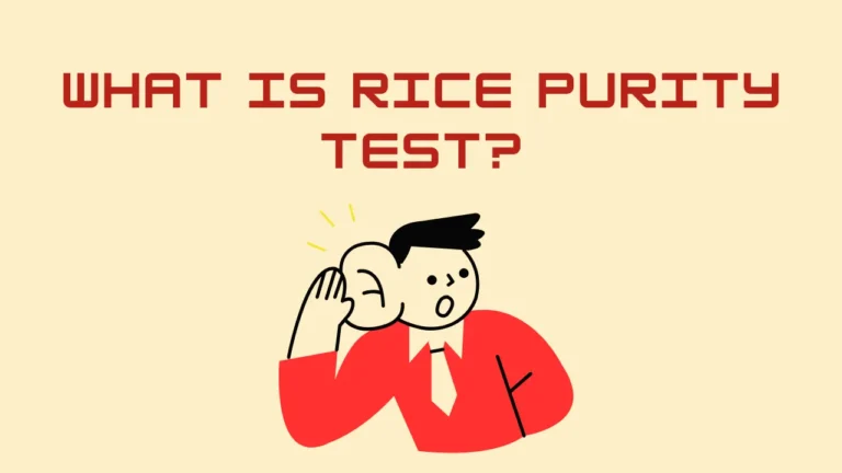 What Is the Rice Purity Test?